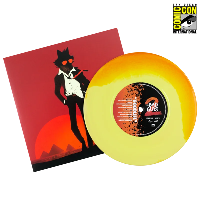 The Bad Guys 2: Goodlife b/w Taking Everything 7" Sunset Heist Vinyl