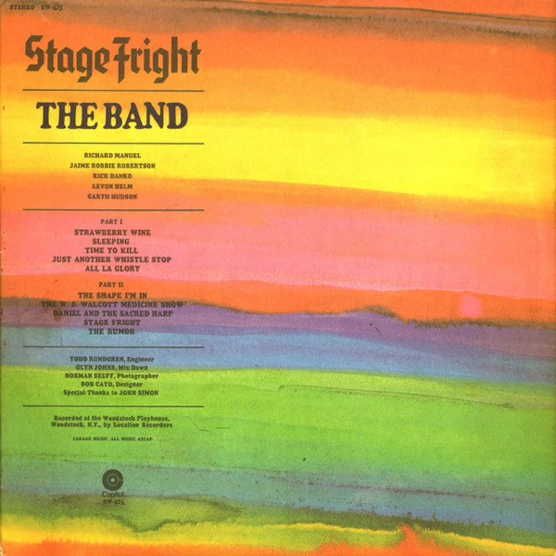 The Band-Stage Fright LP Final Sale