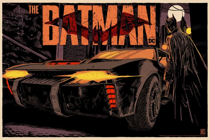 The Batman: BatmobilePoster
