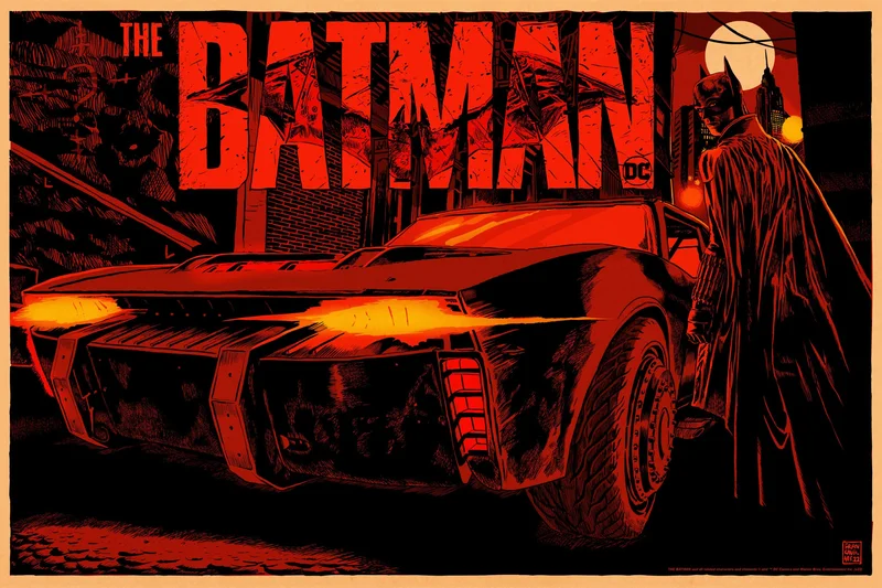 The Batman: BatmobileVariant Poster