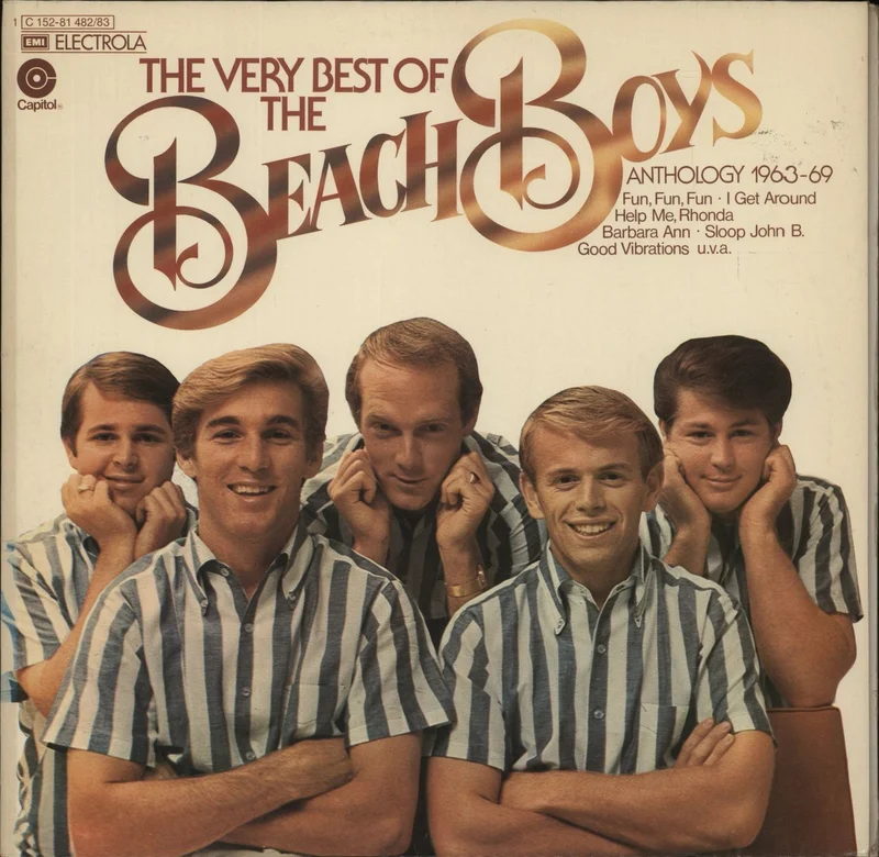 The Beach Boys The Very Best Of The Beach Boys German 2-LP vinyl set