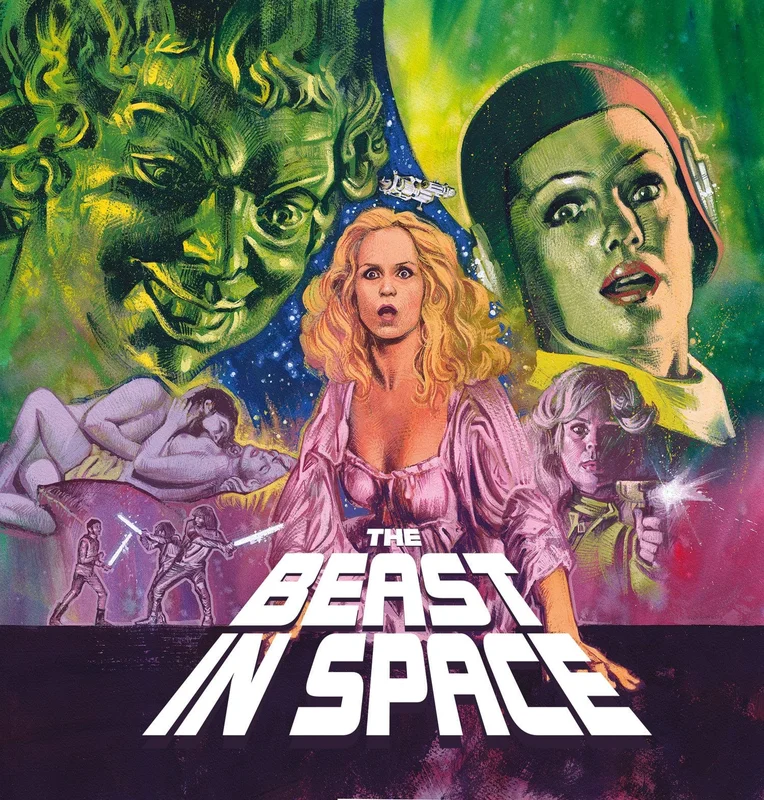 The Beast In Space Original Motion Picture Soundtrack LP 180 Gram Green/Red/Purple Starburst Vinyl