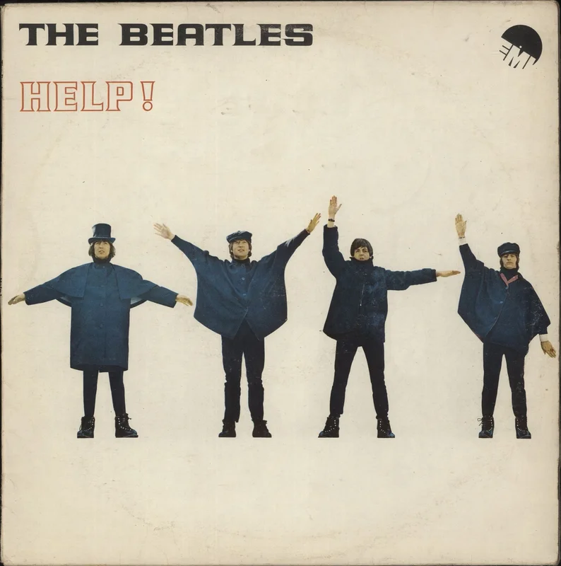 The Beatles Help! - EX Greek Vinyl LP