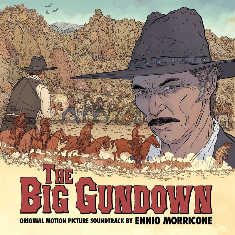 The Big Gundown Original Motion Picture Soundtrack 2XLP Black