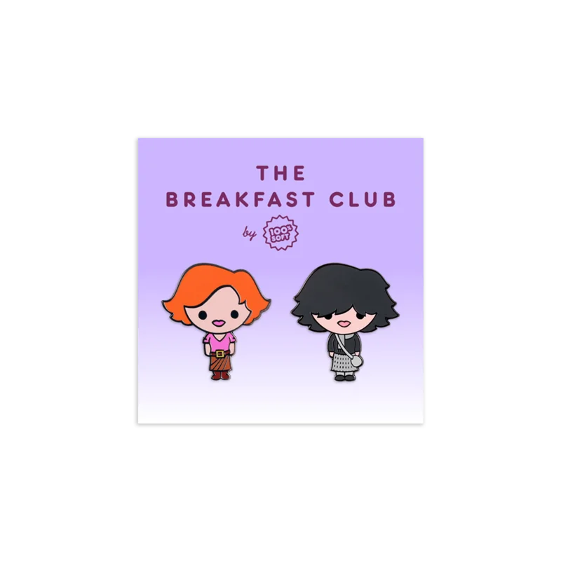 The Breakfast Club Allison + Claire Pin Set
