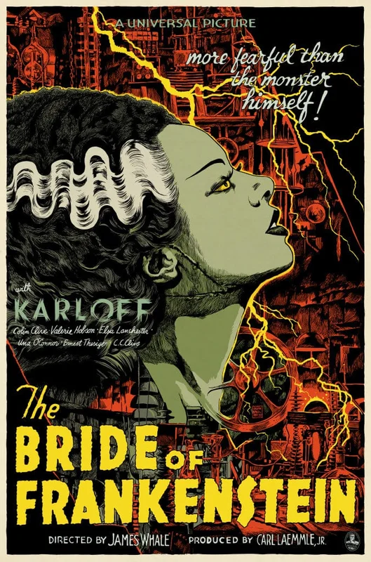 The Bride of Frankenstein Poster