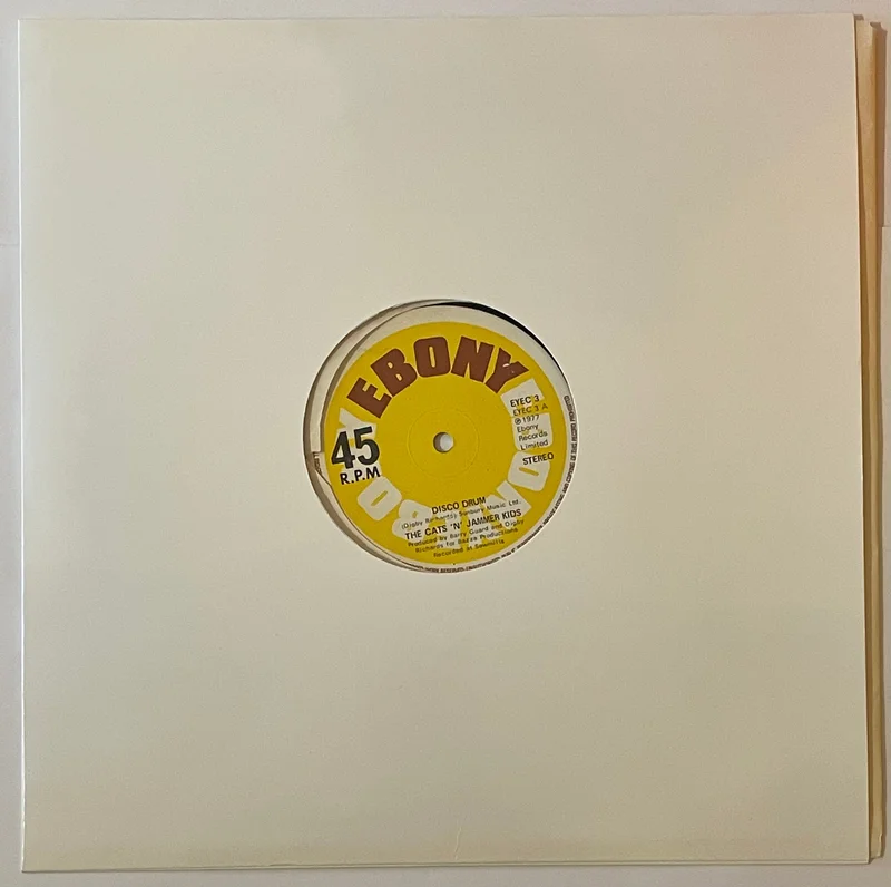 The Cats 'N' Jammer Kids - Disco Drum 12" Single