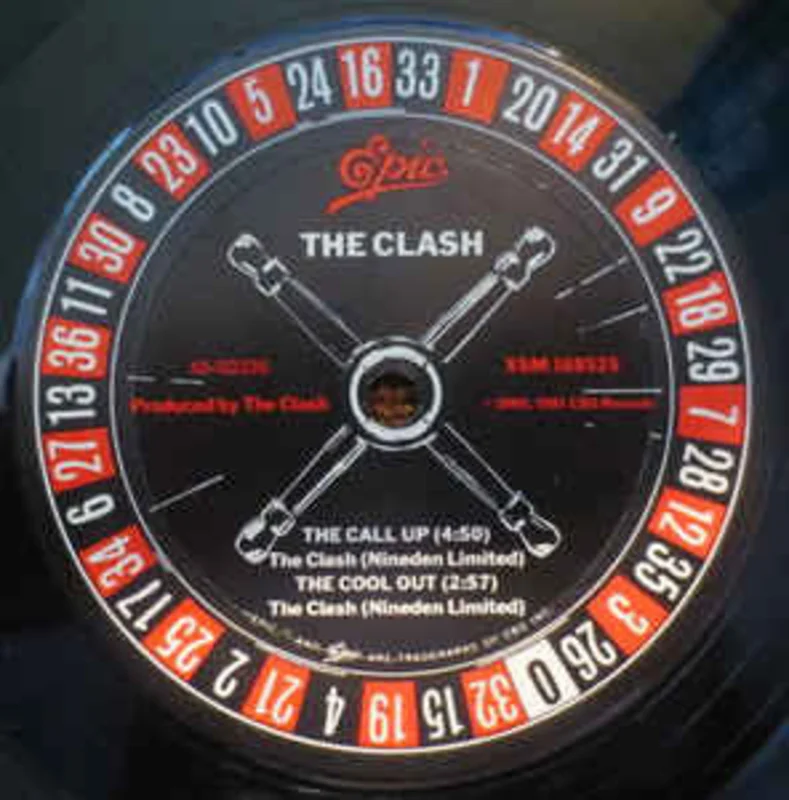 The Clash-The Call Up / The Magnificent Dance 12" Single