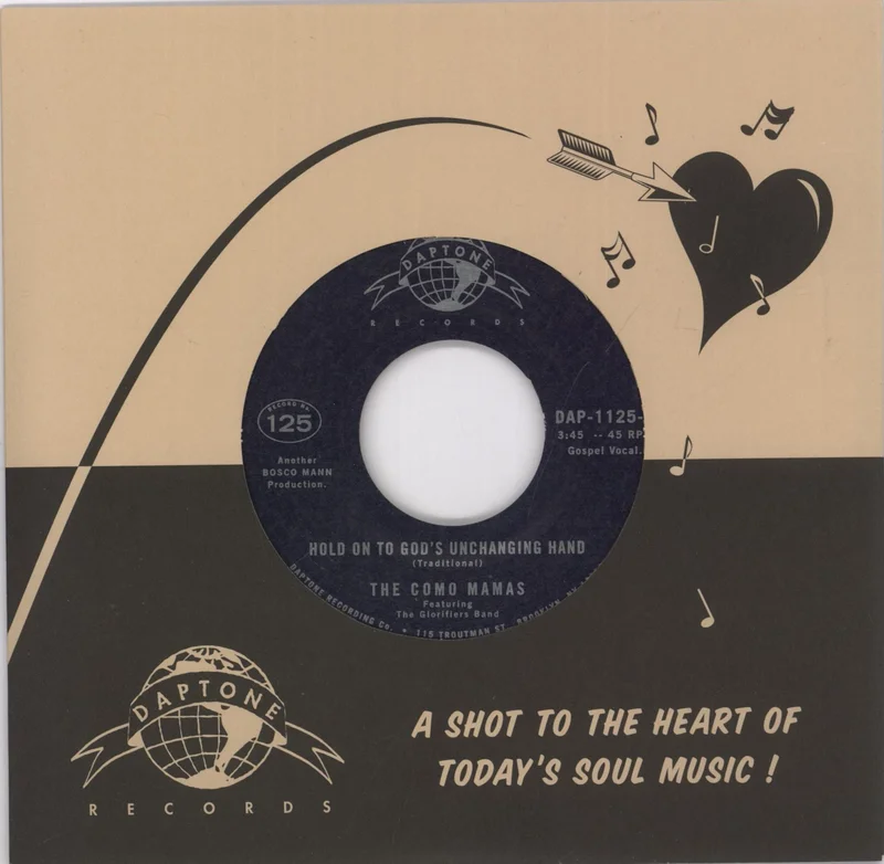 The Como Mamas Hold On To God's Unchanging Hand - Random Colour Vinyl US 7" vinyl