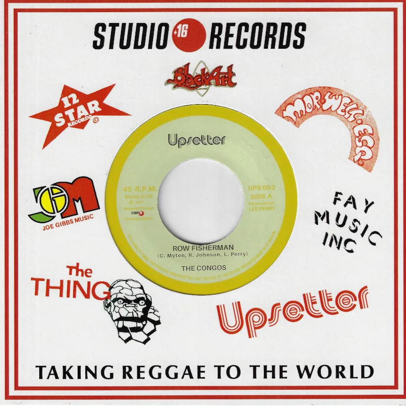 The Congos / Upsetters - Row Fisherman / Congo Dub
