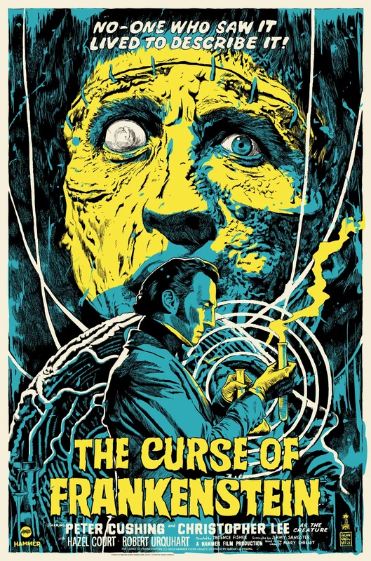 The Curse of Frankenstein Variant Poster