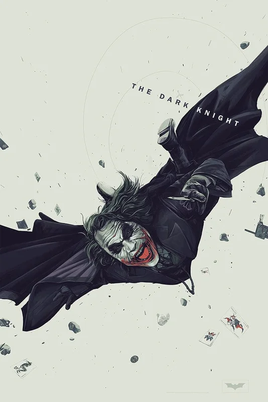 The Dark Knight Variant Screenprinted Poster