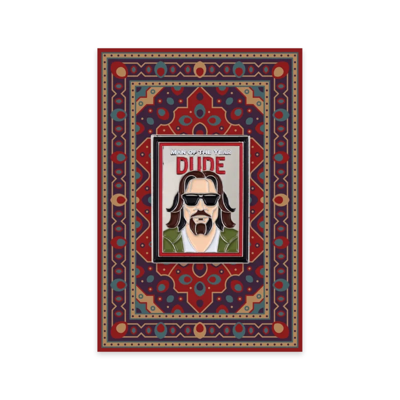 The Dude Enamel Pin