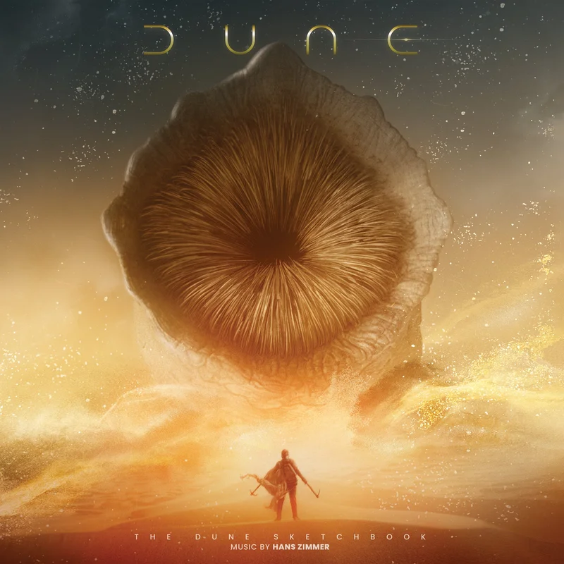 The Dune Sketchbook - Music from the Soundtrack 3XLP Mondo Webstore Exclusive Colorway