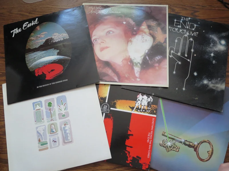 The Enid - Nine Enid LPs
