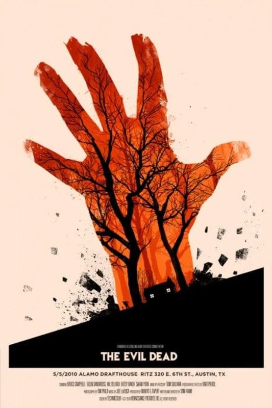 The Evil Dead  Olly Moss