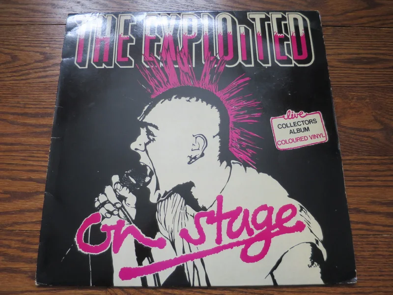 The Exploited - On Stage