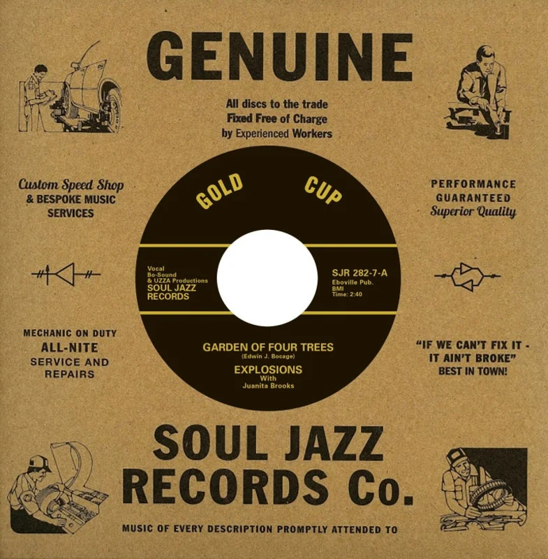 The Explosions feat. Juanita Brooks - Garden Of Four Trees