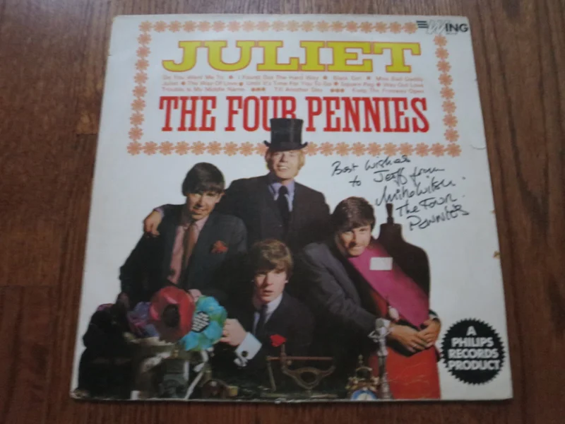 The Four Pennies - Juliet (signed)