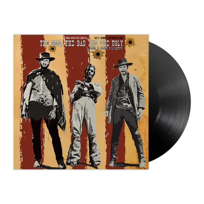The Good, The Bad & The Ugly Original Motion Picture Soundtrack LP Black Vinyl