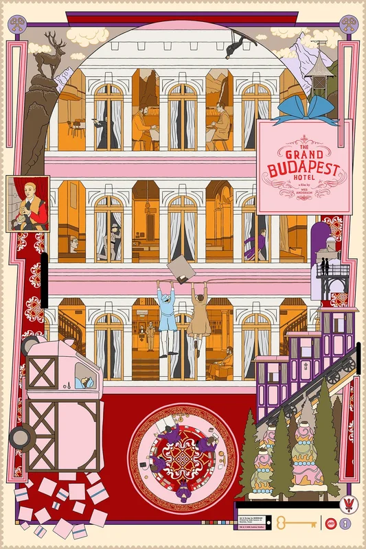 The Grand Budapest Hotel Poster