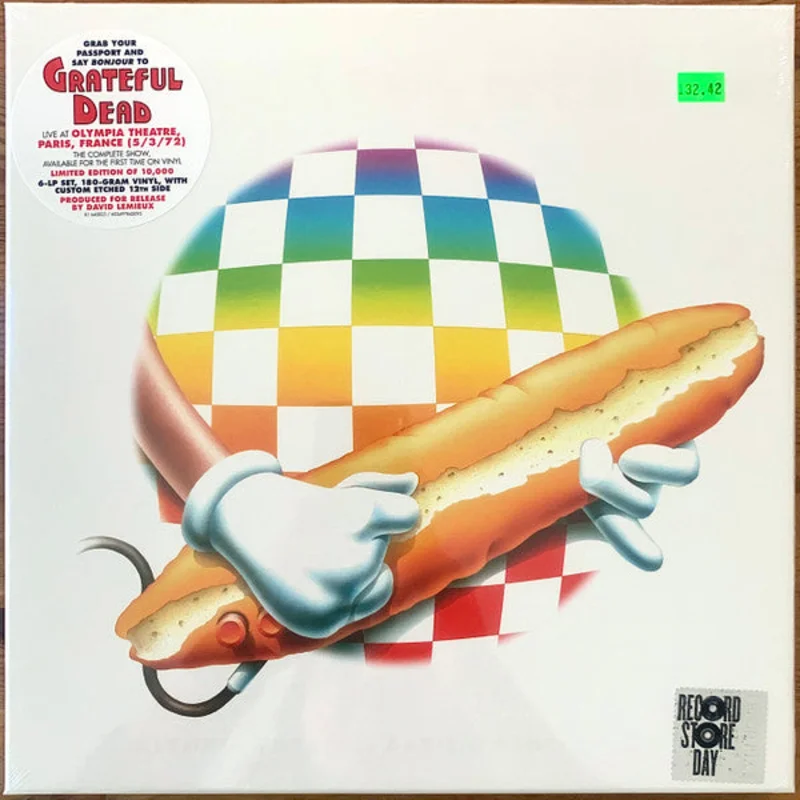 The Grateful Dead-Olympia Theatre, Paris, France (5/3/72) 5xLP Box