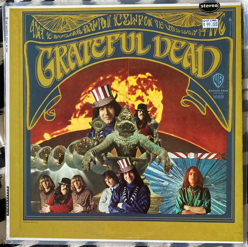 The Grateful Dead - The Grateful Dead- 1967 (Stereo) Gold Labels Warner Bros. Records