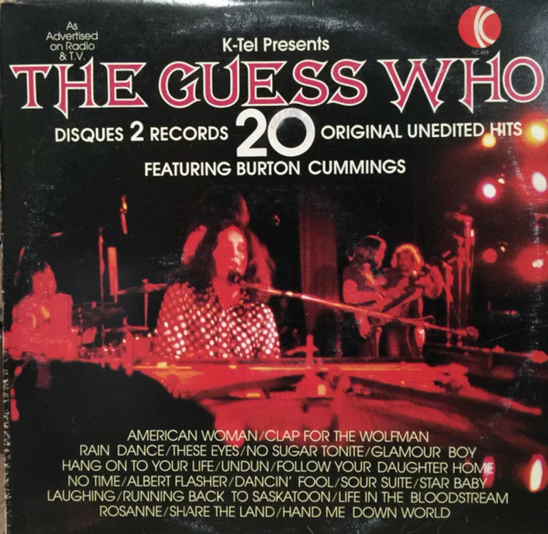 The Guess Who-20 Greatest Hits 2xLP Final Sale