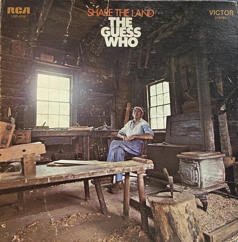 The Guess Who-Share The Land LP Final Sale