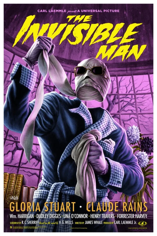 The Invisible Man Variant Poster