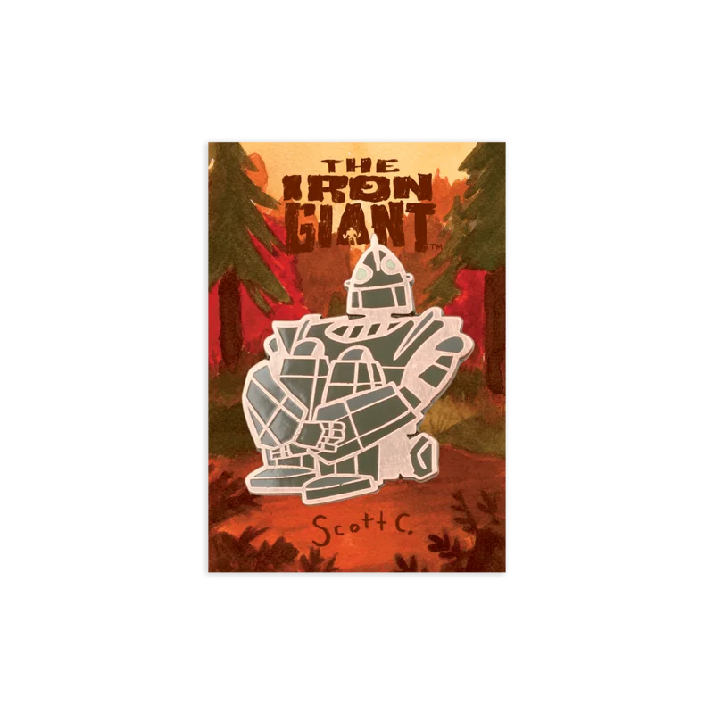 The Iron Giant Enamel Pin