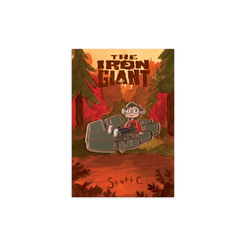 The Iron Giant: Hogarth Enamel Pin