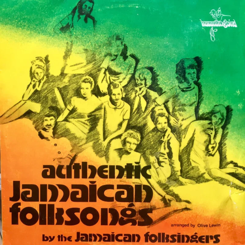 The Jamaican Folk Singers-Authentic Jamaican Folksongs LP