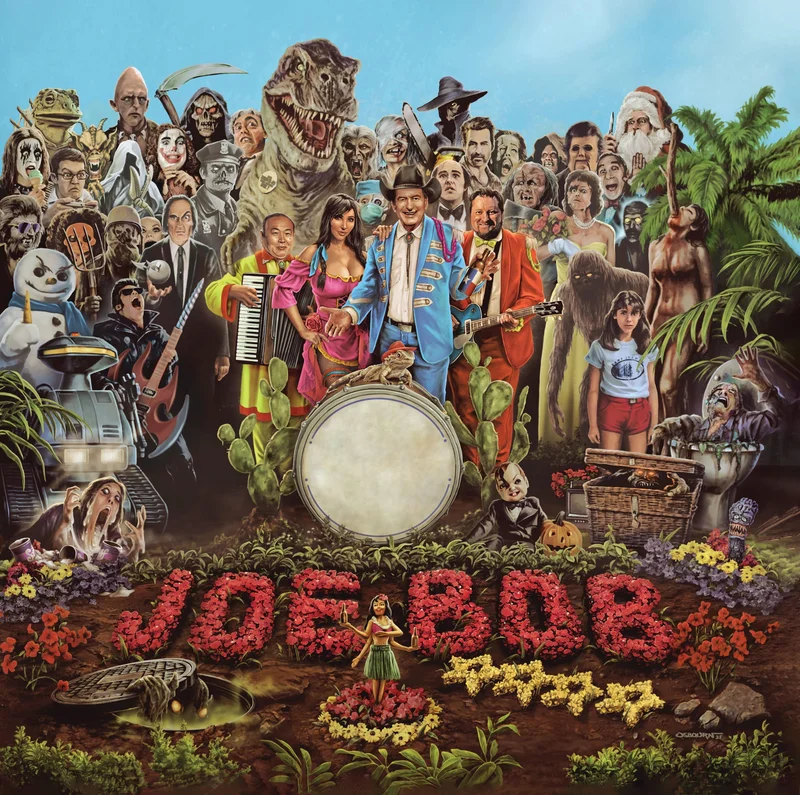 The Last Drive-In with Joe Bob Briggs - Original Series Soundtrack LP Clear w/ Cloudy Green Vinyl