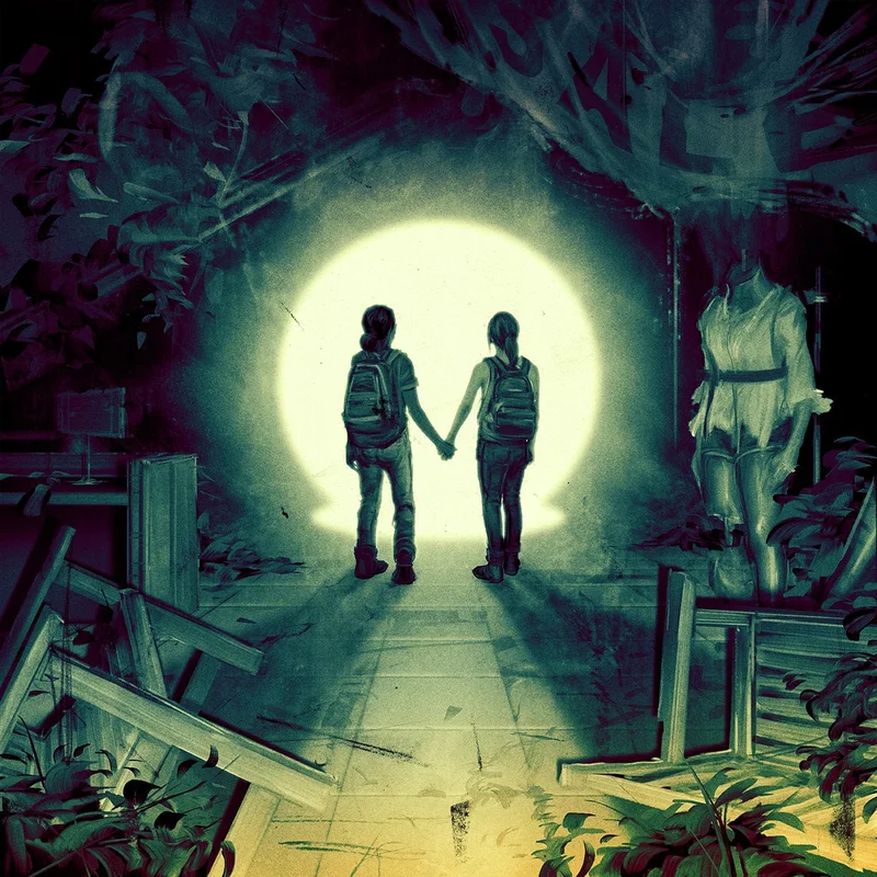 The Last Of Us: Original Score  Volume Two 2XLP Purple and Clear swirl with Green Splatter