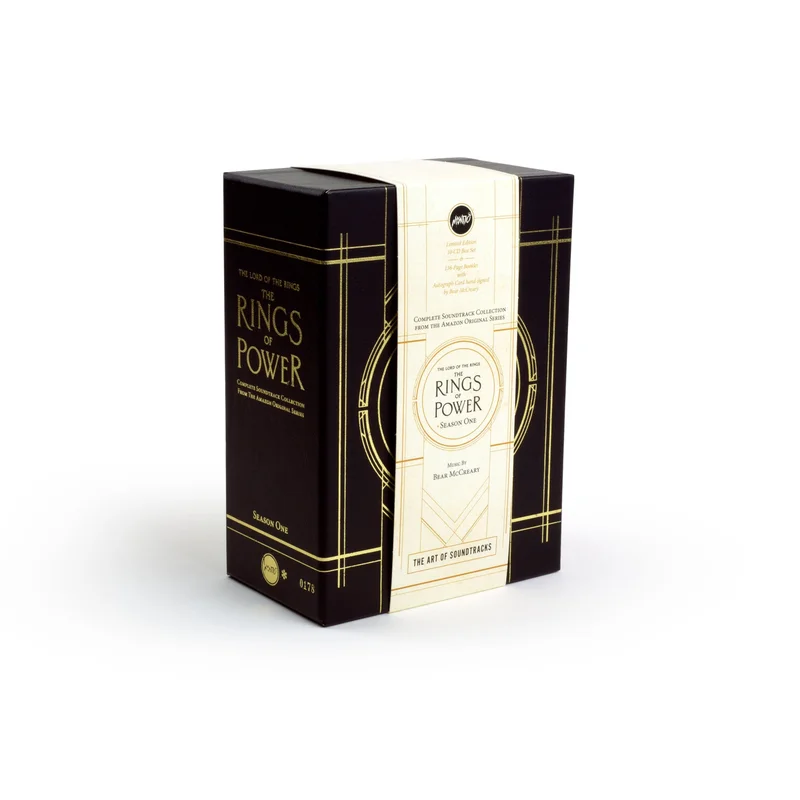 The Lord of the Rings: The Rings of Power - Season One - 10CD Box Set 10CD Box Set + Autograph Card