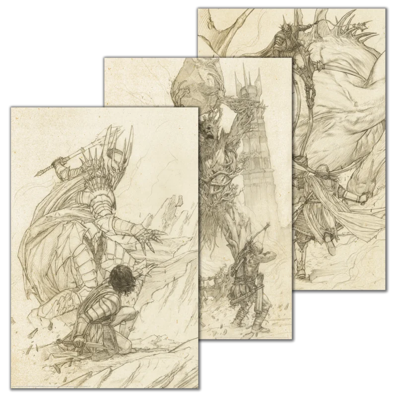 The Lord of the Rings Trilogy Variant Poster Bundle