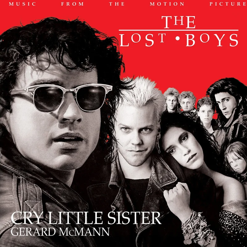 The Lost Boys  Cry Little Sister / I Still Believe 7-Inch Black & Blue Swirl Vinyl