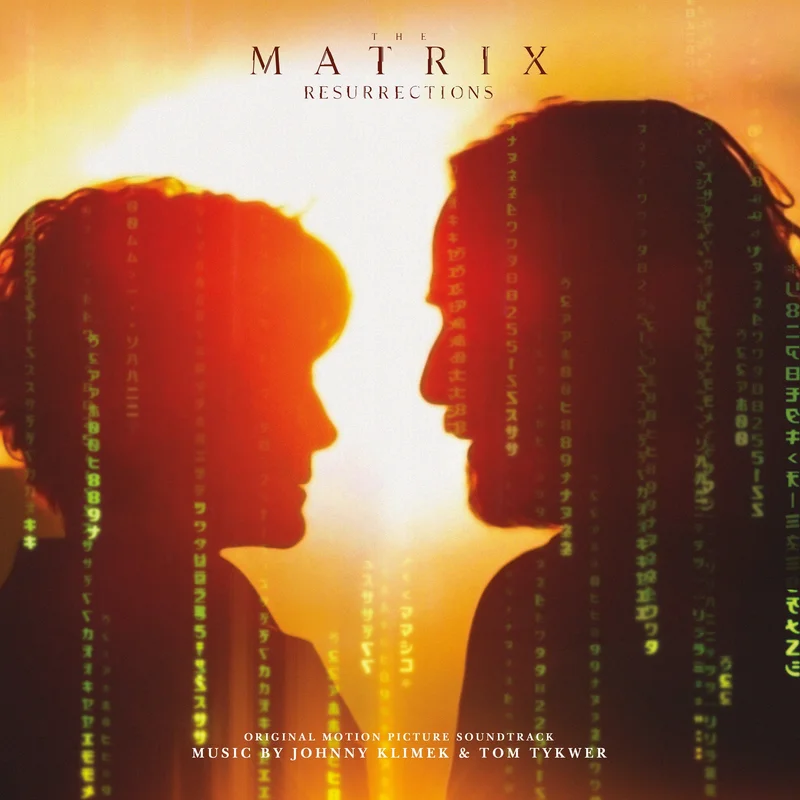 The Matrix Resurrections - Original Motion Picture Soundtrack 2XLP 2x 180 Gram Digital Rain Vinyl