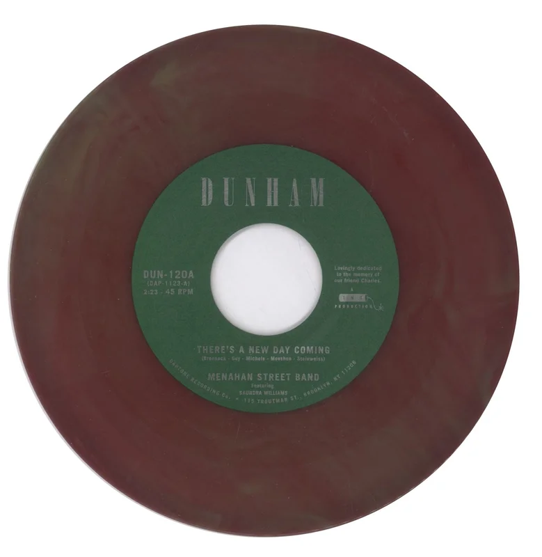 The Menehan Street Band There's A New Day Coming US 7" vinyl