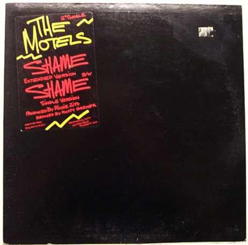 The Motels-Shame 12" Single