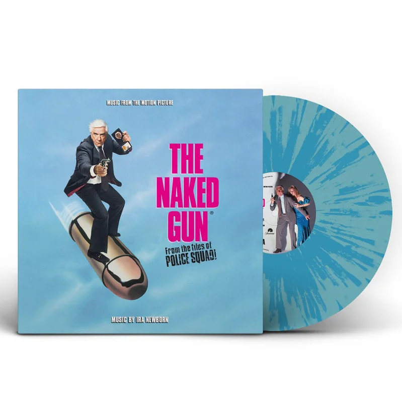 The Naked Gun - Original Motion Picture Soundtrack LP Mondo Exclusive Blue Swirl