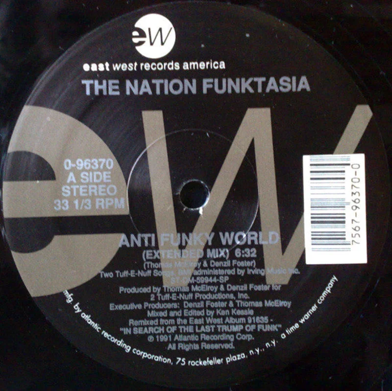 The Nation Funktasia-Anti Funky World 12" Single