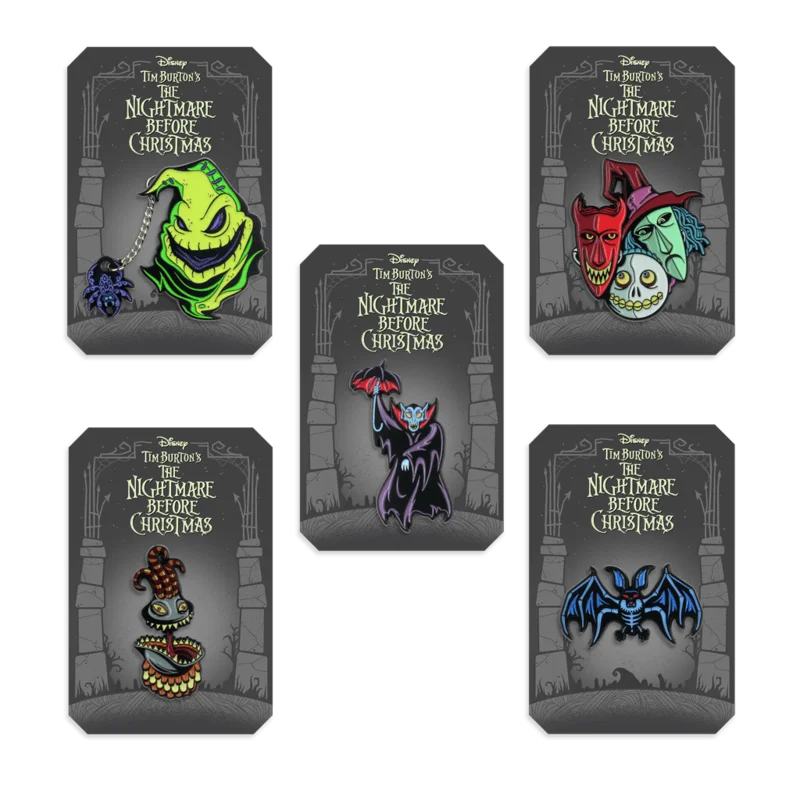 The Nightmare Before Christmas 5-Pin Set (Series 2)