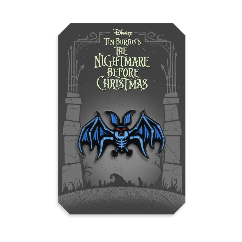 The Nightmare Before Christmas Vampire Bat Enamel Pin
