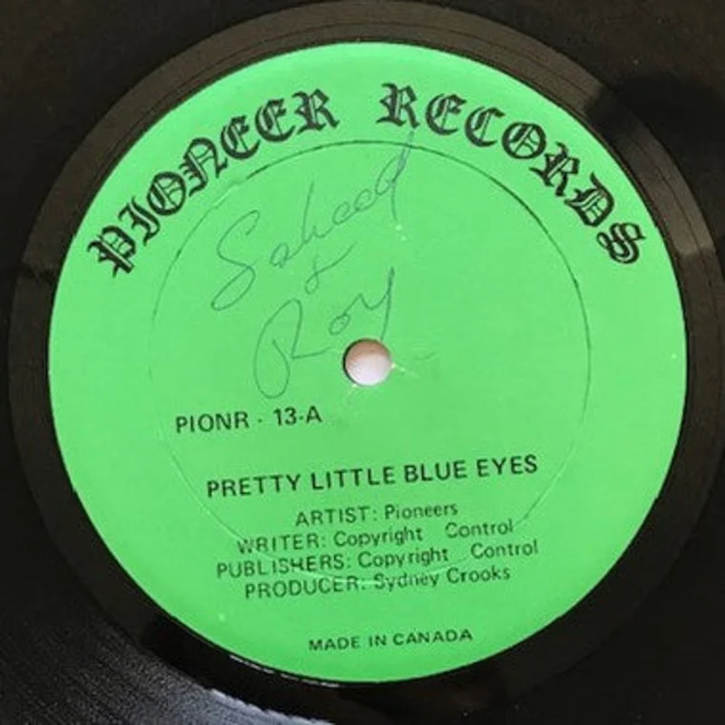 The Pioneers-Pretty Little Blue Eyes 12" Single