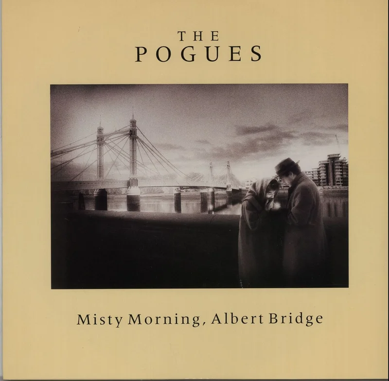 The Pogues Misty Morning, Albert Bridge UK 12" vinyl