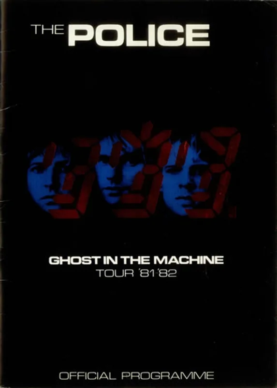 The Police Ghost In the Machine Tour 81-82 UK Tour programme