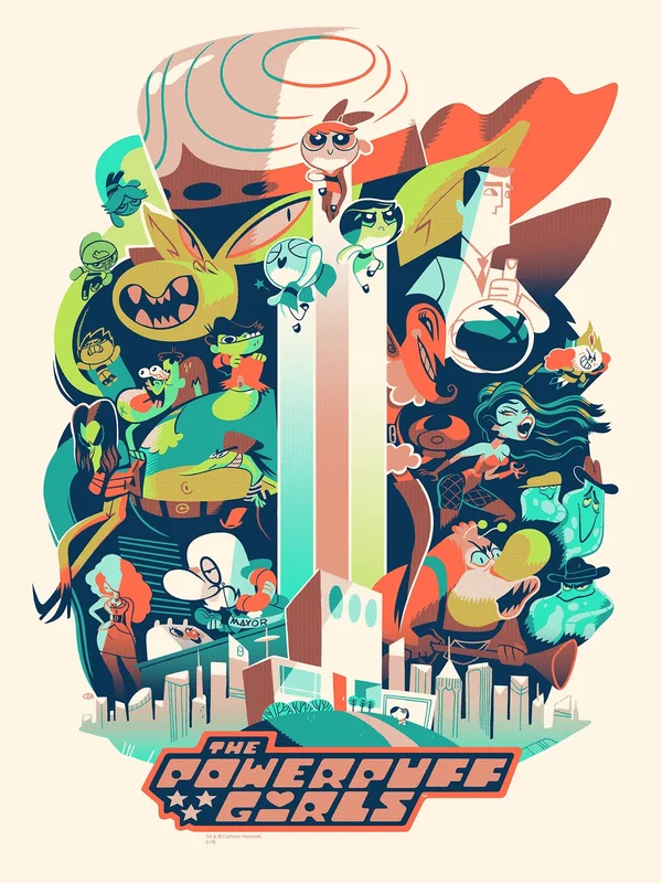 The Powerpuff Girls by Glen Brogan