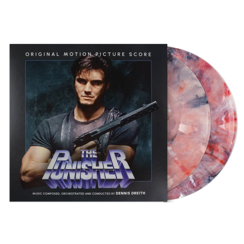 The Punisher - Original Motion Picture Soundtrack 2XLP Mondo Exclusive Swirl Vinyl